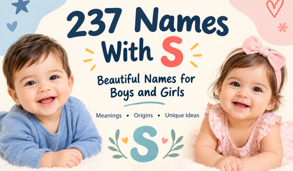 names with s