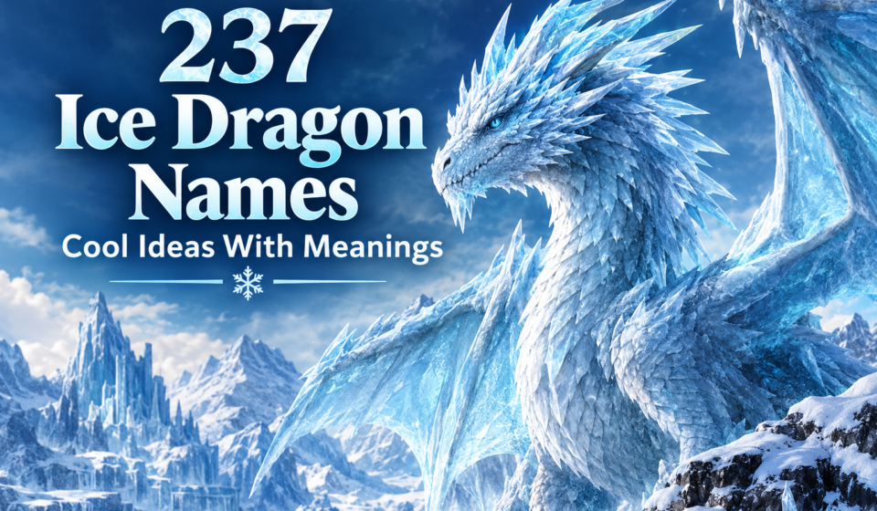 ice dragon names