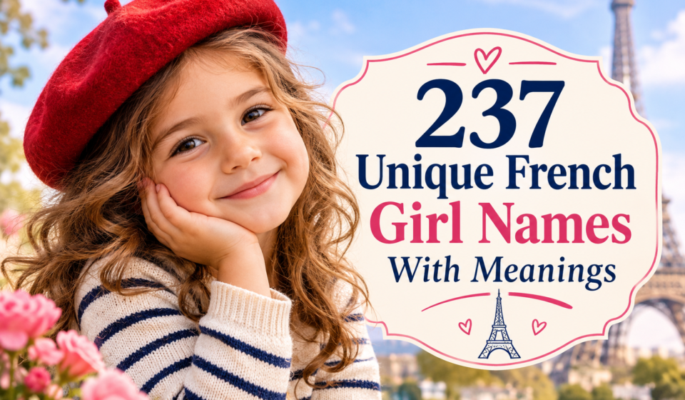 unique french girl names