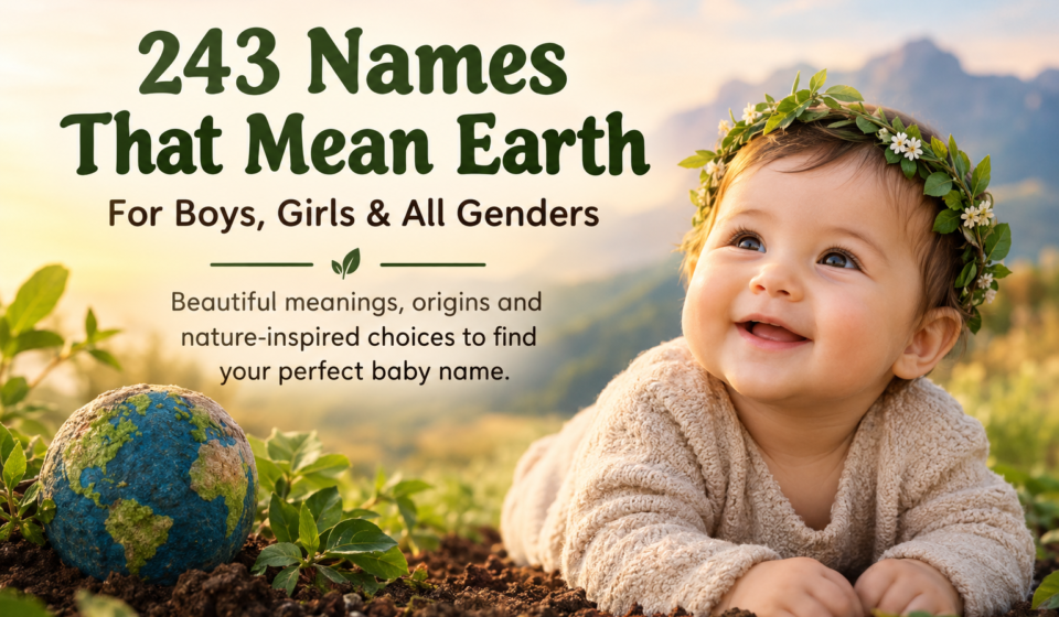 names that mean earth
