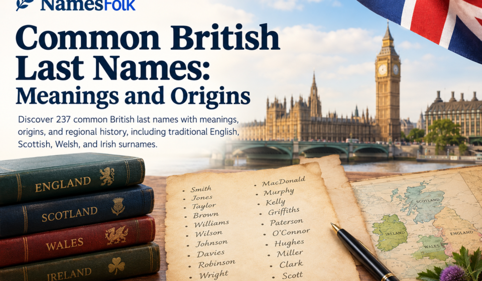 common british last names